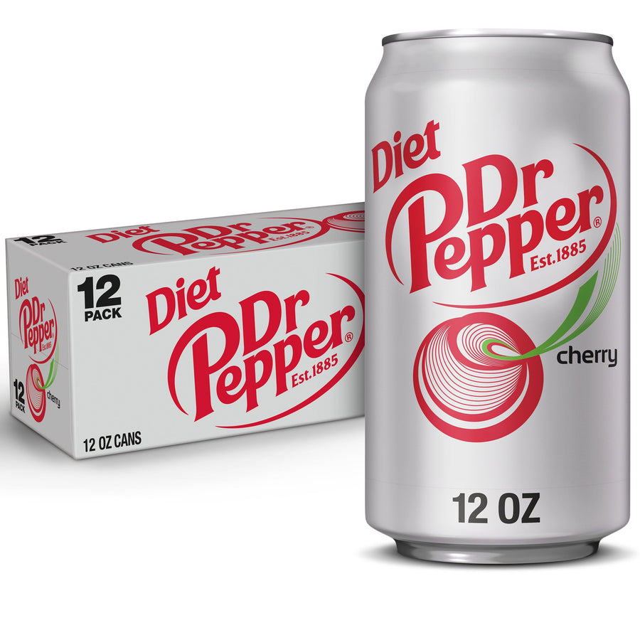 Diet Dr Pepper Cherry Soda - Cherry Pour