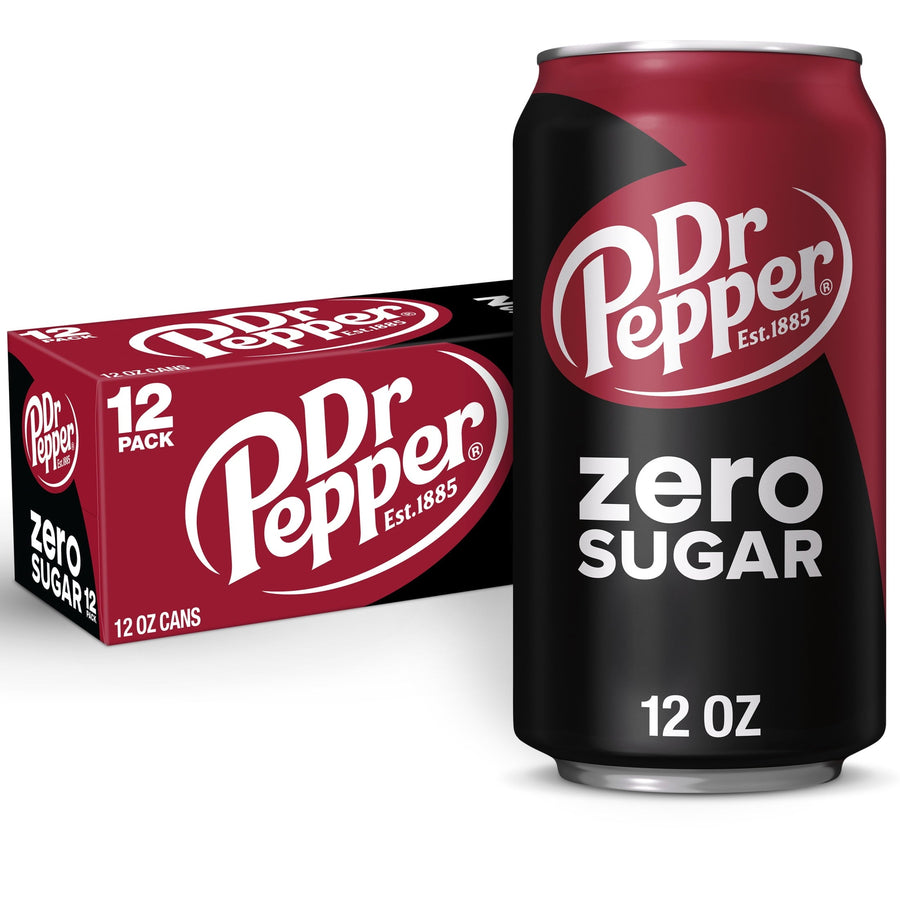 Dr Pepper Zero Sugar Soda - Zero Sugar Sip